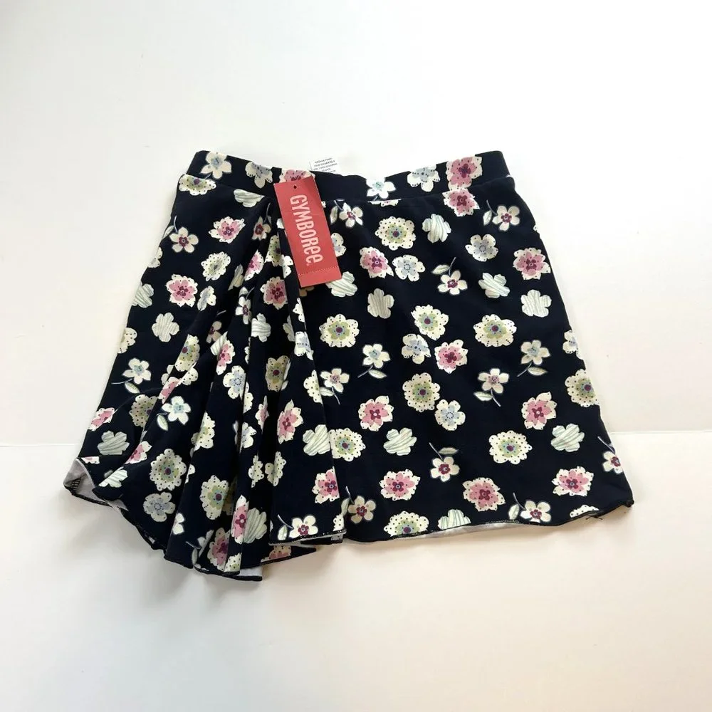 NWT Gymboree Girl Floral Print Skort & Other Matching 5 Piece Set Size 9